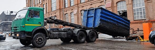 commercial rental truck drop-off